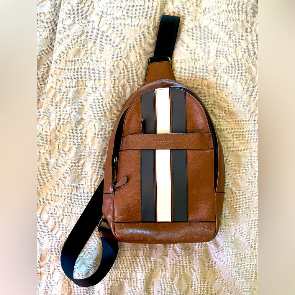Coach Leather Sling Bag